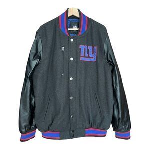 NFL New York Giants Wool Jacket - Sz L MINT Condition